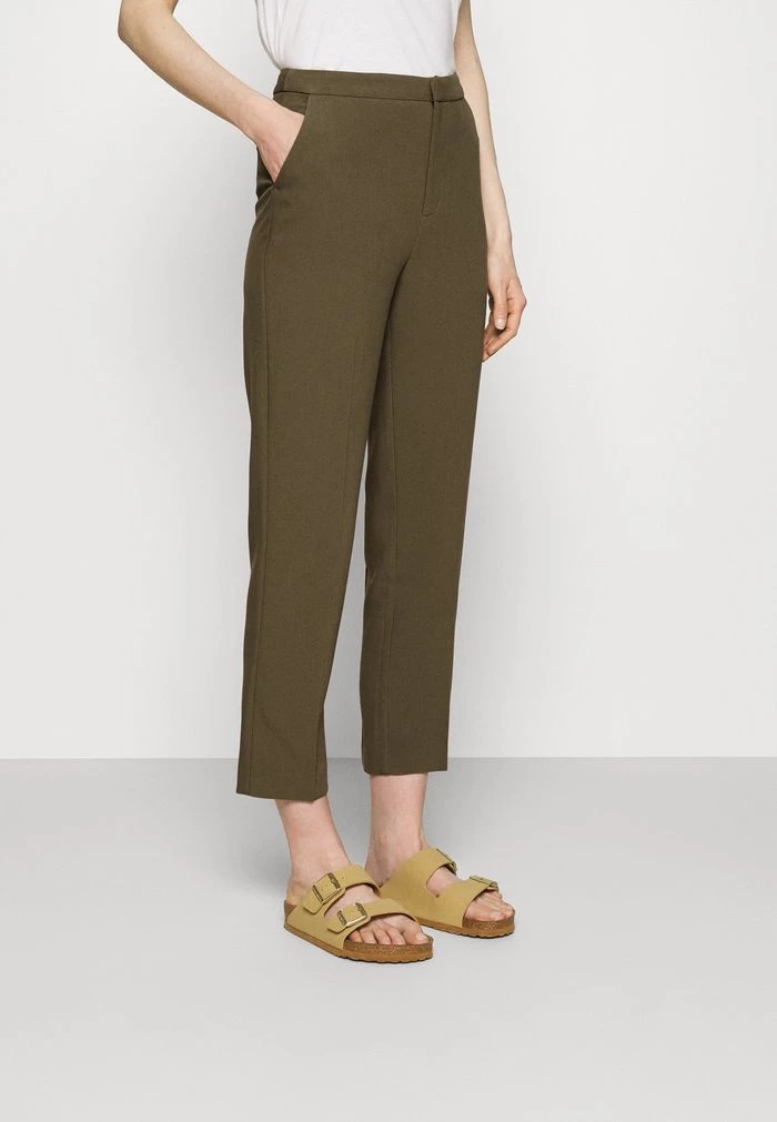 Pantalons ANNA FIELD Anna Field Trousers Kaki Femme | UQA-0436599